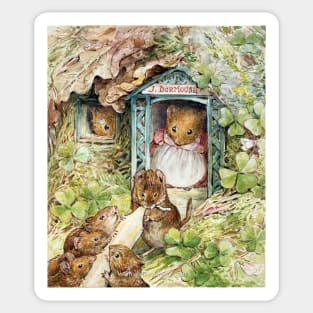 The Tale of Ginger and Pickles - Beatrix Potter Sticker